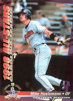 1998 Choice Carolina League All-Stars #38 Mike Huelsmann Front