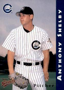 1998 Multi-Ad Columbus Clippers #27 Anthony Shelby Front