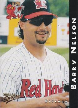 1998 Multi-Ad Fargo-Moorhead RedHawks #NNO Barry Nelson Front