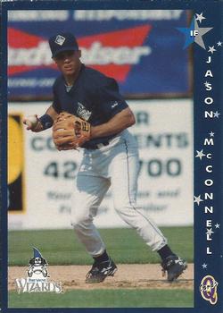 1998 Blueline Q-Cards Fort Wayne Wizards #6 Jason McConnell Front
