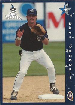 1998 Blueline Q-Cards Fort Wayne Wizards #7 Dave Orndorff Front