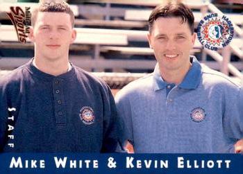 1998 Multi-Ad Hagerstown Suns #4 Mike White / Kevin Elliott Front