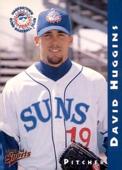 1998 Multi-Ad Hagerstown Suns #16 David Huggins Front