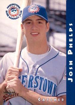 1998 Multi-Ad Hagerstown Suns #21 Josh Phelps Front