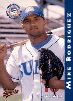 1998 Multi-Ad Hagerstown Suns #22 Mike Rodriguez Front