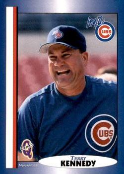 1998 Blueline Q-Cards Iowa Cubs #2 Terry Kennedy Front