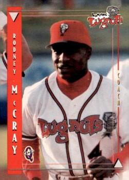1998 Blueline Q-Cards Lansing Lugnuts #30 Rodney McCray Front