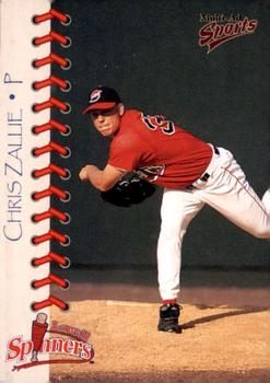 1998 Multi-Ad Lowell Spinners #31 Chris Zallie Front