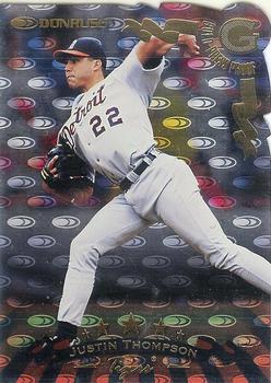 1998 Donruss - Press Proofs Gold #14 Justin Thompson Front