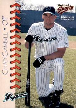 1998 Multi-Ad New Haven Ravens #NNO Chad Gambill Front