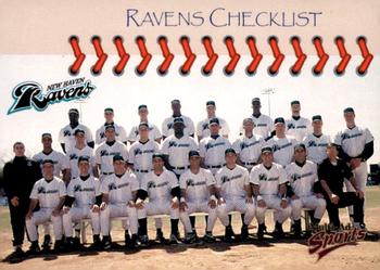 1998 Multi-Ad New Haven Ravens #NNO Team Picture Front