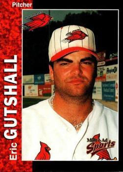 1998 Multi-Ad New Jersey Cardinals #12 Eric Gutshall Front