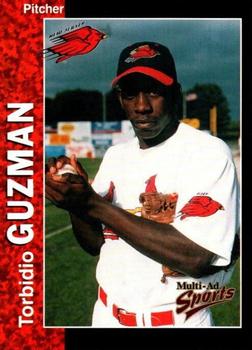 1998 Multi-Ad New Jersey Cardinals #13 Toribio Guzman Front