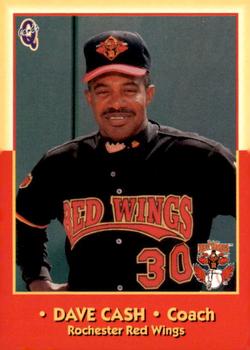 1998 Blueline Q-Cards Rochester Red Wings #4 Dave Cash Front