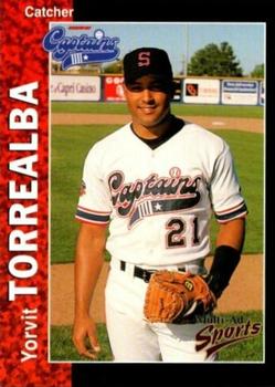 1998 Multi-Ad Shreveport Captains #28 Yorvit Torrealba Front