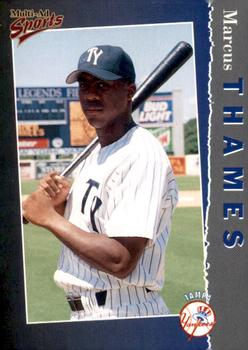 1998 Multi-Ad Tampa Yankees #28 Marcus Thames Front