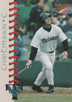 1998 Multi-Ad Trenton Thunder #13 Chad Epperson Front