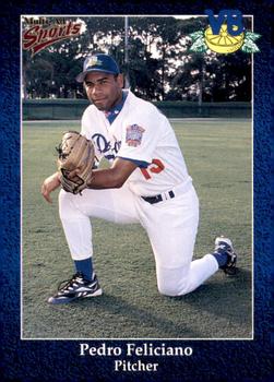 1998 Multi-Ad Vero Beach Dodgers #8 Pedro Feliciano Front