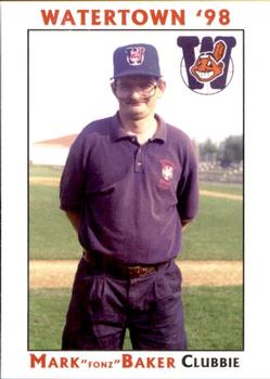 1998 Watertown Indians #NNO Mark Fonz Baker Front