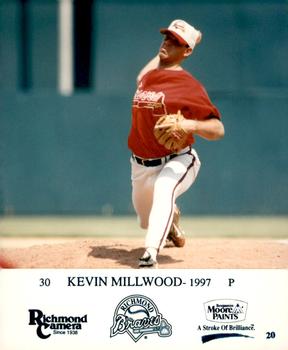 1997 Richmond Camera Richmond Braves #20 Kevin Millwood Front