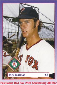 1997 Pawtucket Red Sox 25th Anniversary #NNO Rick Burleson Front