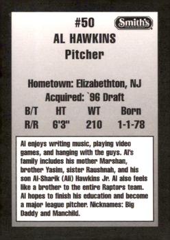 1997 Ogden Raptors #NNO Al Hawkins Back