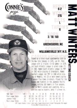 1997 Kane County Cougars #NNO Matt Winters Back