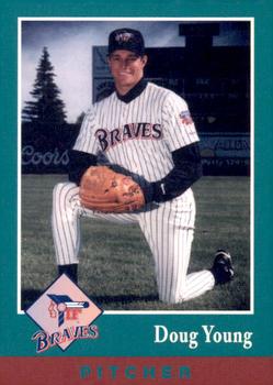1997 Idaho Falls Braves #NNO Doug Young Front