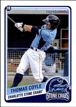 2014 Choice Charlotte Stone Crabs #04 Thomas Coyle Front