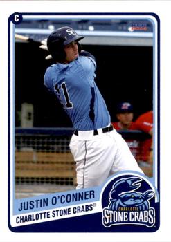 2014 Choice Charlotte Stone Crabs #16 Justin O'Conner Front