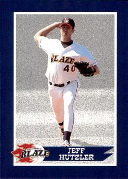 1997 Bakersfield Blaze (SGA) #23 Jeff Hutzler Front