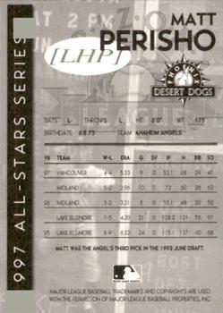 1997 Arizona Fall League #NNO Matt Perisho Back