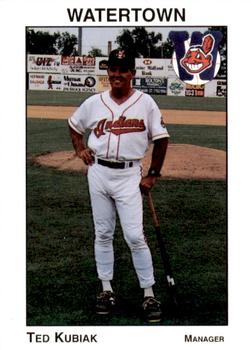 1996 Watertown Indians #NNO Ted Kubiak Front