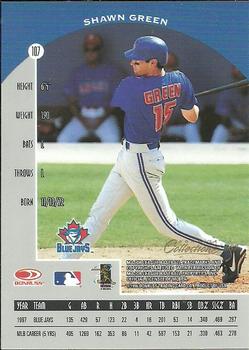 1998 Donruss Collections Preferred #657 Shawn Green Back