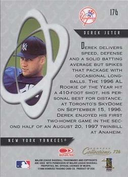 1998 Donruss Collections Preferred #726 Derek Jeter Back