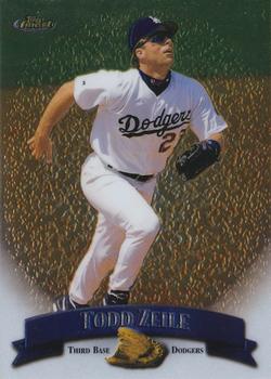 1998 Finest - No-Protectors #187 Todd Zeile Front