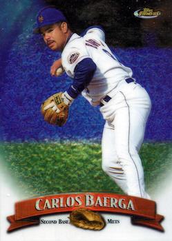 1998 Finest - No-Protectors Refractors #186 Carlos Baerga Front