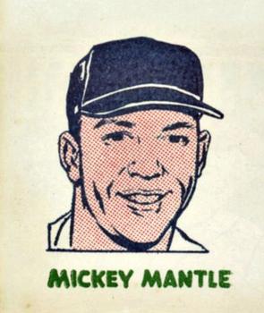 1960 O-Pee-Chee Tattoos #NNO Mickey Mantle Front