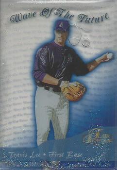 1998 Flair Showcase - Wave of the Future #1 WF Travis Lee Front