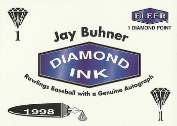 1998 Fleer Tradition - Diamond Ink 1 Point #NNO Jay Buhner Front