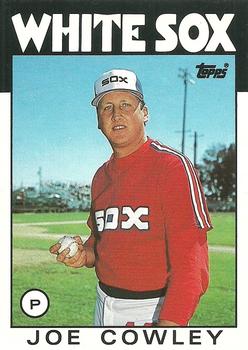 1986 Topps Traded #29T Joe Cowley Front