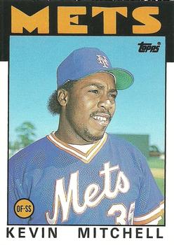 1986 Topps Traded #74T Kevin Mitchell Front