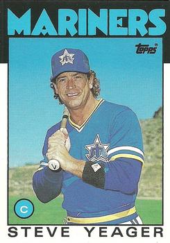 1986 Topps Traded #130T Steve Yeager Front