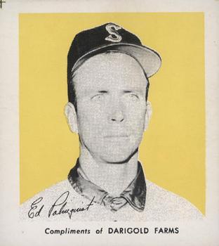 1960 Darigold Farms Spokane Indians #7 Ed Palmquist Front