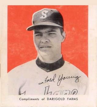 1960 Darigold Farms Spokane Indians #24 Ford Young Front
