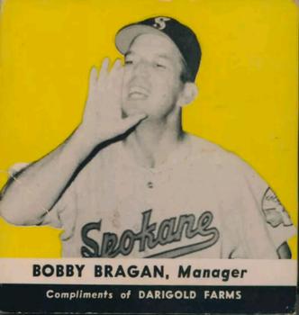 1959 Darigold Farms Spokane Indians #NNO Bobby Bragan Front