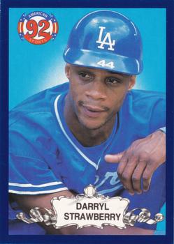 1992 American Sports Monthly (unlicensed) #NNO Darryl Strawberry Front