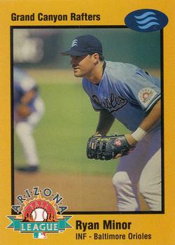 1998 Arizona Fall League Prospects - Gold #10 Ryan Minor Front