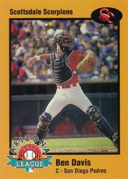 1998 Arizona Fall League Prospects - Gold #15 Ben Davis Front