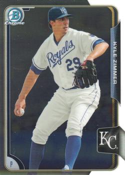 2015 Bowman - Chrome Prospects #BCP73 Kyle Zimmer Front